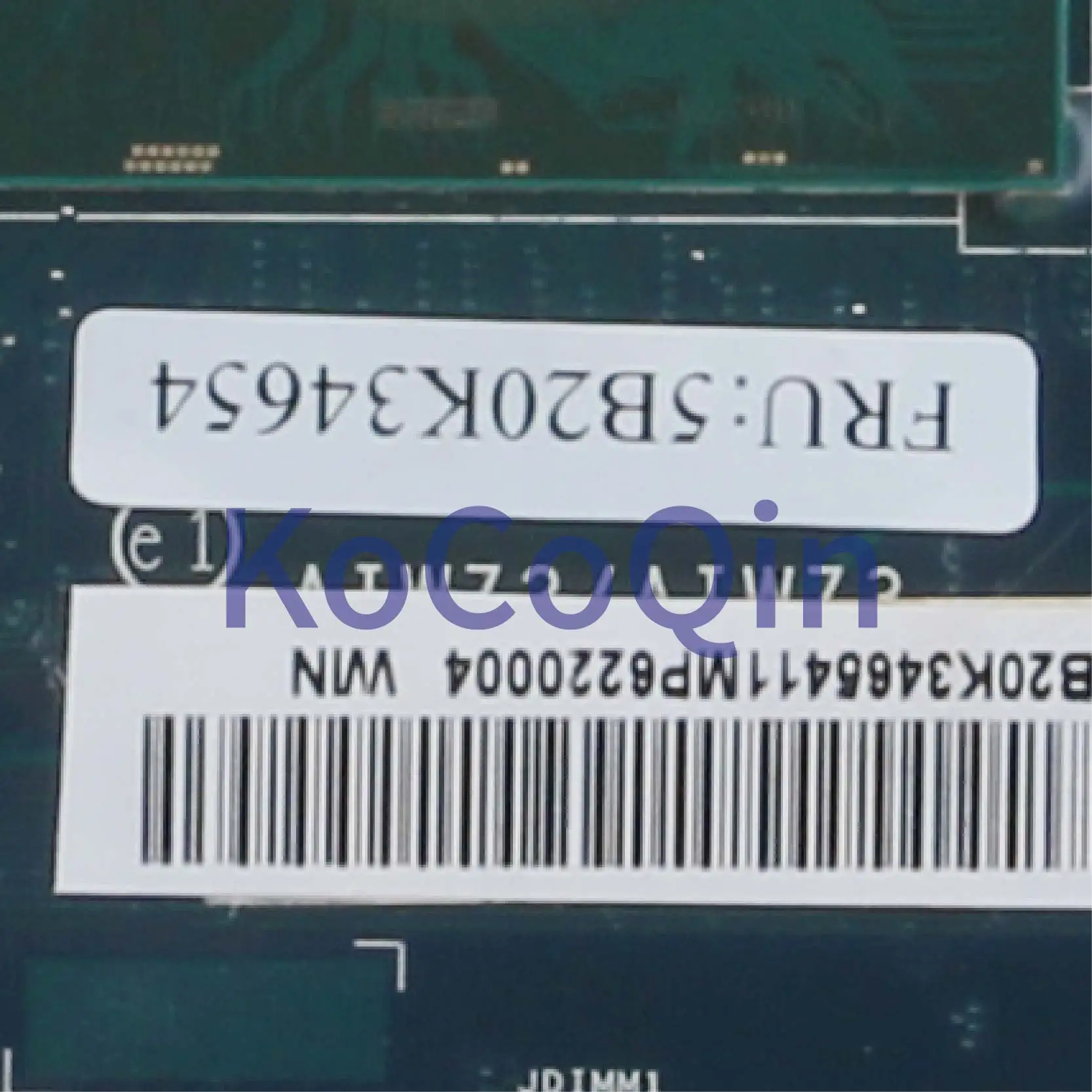 discount KoCoQin Laptop motherboard For LENOVO Ideapad 500-15ISK I7-6500U Mainboard AIWZ2 AIWZ3 LA-C851P 5B2