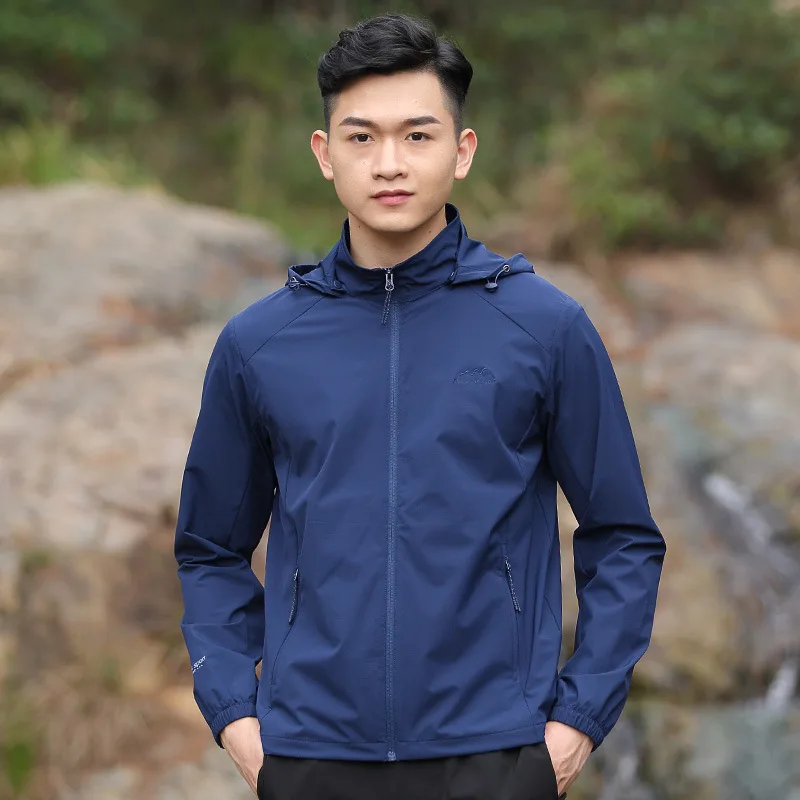 Fengxuelang, стиль, весна-лето, эластичный однослойный плащ, куртка для мужчин и женщин, для улицы, плюс размер, дышащий, Mou