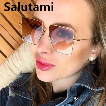 

Irregular Square Sunglasses For Women And Men 2020 Fashion Oversized Black Brown Sun Glasses Female Elegant Gradient Big Shades