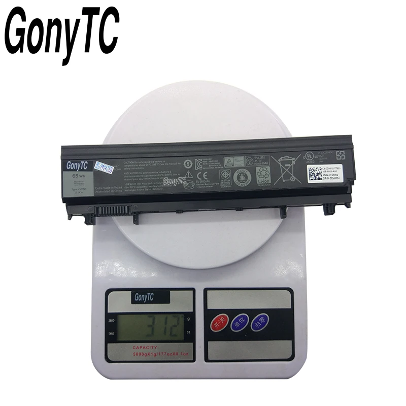 Оригинальный аккумулятор GONYTC VV0NF для ноутбука DELL Latitude E5440 E5540 Series VJXMC N5YH9 0K8HC 7W6K0 FT6D9