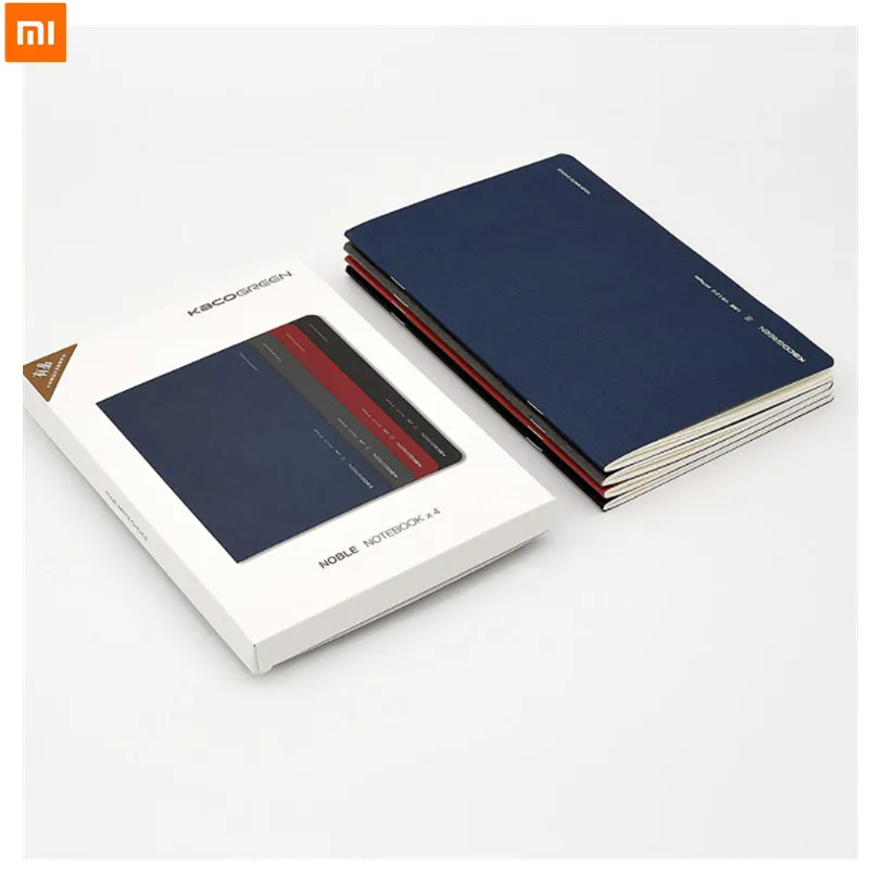 4 шт Xiaomi Mijia Kaco зеленая бумага ноутбук портативная книга для офиса путешествия