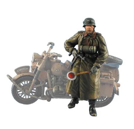 

1/35 Resin Model Building Kit Figure American (not contain Motorcycle )