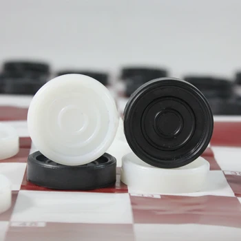 

Home Travel Birthday Gift Adults ABS Kids Toy Entertainment Portable International Chess Set Checkers Board Game Indoor Outdoor