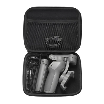 

Black Travelling bag Portable Carrying Case Handheld PTZ Nylon Storage Box Hardshell Case Storage Bag For DJI Osmo Mobile 3