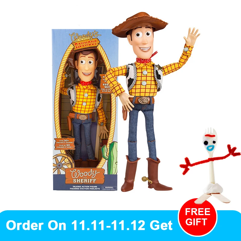 Günstige 16 spielzeug Geschichte 4 Reden Woody Jessie Buzz Lightyear Bo Peep Puppe Action figuren Zum Sammeln Spielzeug für Kinder Weihnachten geschenk