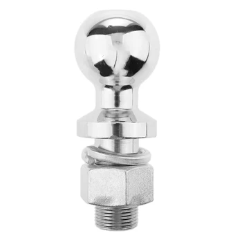 

2'' Chrome Trailer Hitch Ball 1'' Dia Shank x 2'' Length 3,500 Lbs Capacity