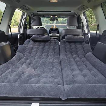 

Inflatable SUV Car Air Mattress Durable Car Back Seat Cover Car Air Mattress Travel Bed Moisture-proof Camping Mattress