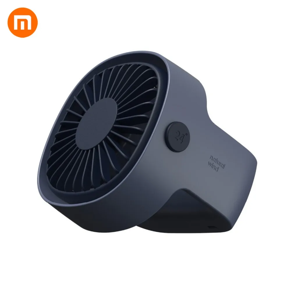 Xiaomi Mijia Mini 3 Life портативный маленький настольный USB 5 вентилятор охлаждения мини-вентиляторы USB управление Супер Бесшумный