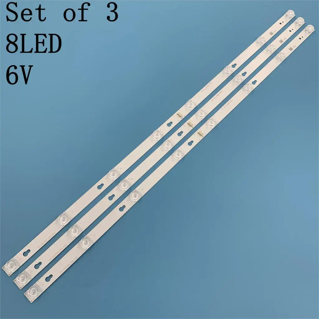 TCL L40P1A-F Light Bar TOT-40D2900-3X8-3030C YHA-4C-LB4008-YH07J Total Length 69CM 3 Light Bars