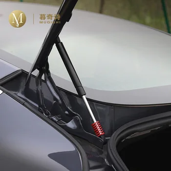 

For Tesla Model 3 2017-2020 Rear Trunk Tailgate Lift Strut bar Gas Spring Shock Support Hydraulic Rod front engine cover lift