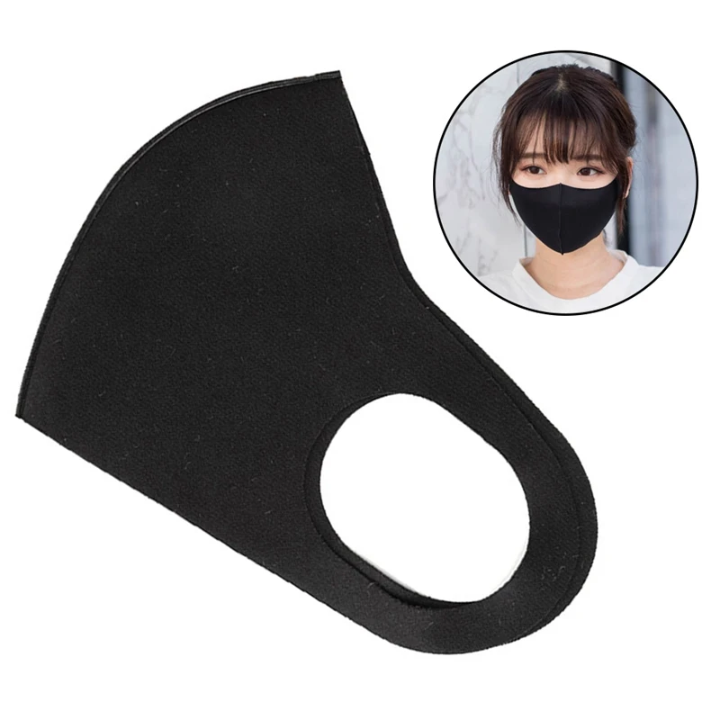 

Anti-PM2.5 Mouth Mask Washable Ice Silk Cotton Mouth Face Mask 3D Breathable Dustproof Proof Mask