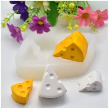 

Simulation Resin Cheese Mold Food Silicone Resin Mold Epoxy Resin Jewelry Making
