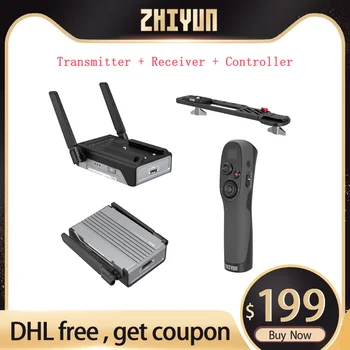 

ZHIYUN TransMount Image Transmission kit Transmitter Receiver Wireless Remote Controller for WEEBILL S Stablizer Canon Sony