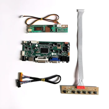 

For N141I1-L01/L02 VGA HDMI DVI 1280*800 14.1" M.NT68676 screen controller drive board LCD monitor panel LVDS 30Pin CCFL DIY kit