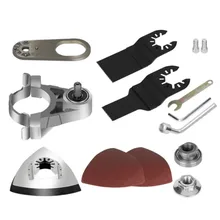 

Angle Grinder To Grooving Machine For M10 Universal Electric Head Adapter Multi-tool Saw Blade Swinging Power Tool Attachment