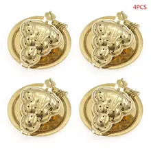 4 шт. Виноград Форма инфузионное чайное ситечко вкладыш Блокировка специй фильтр гаджет E5BB