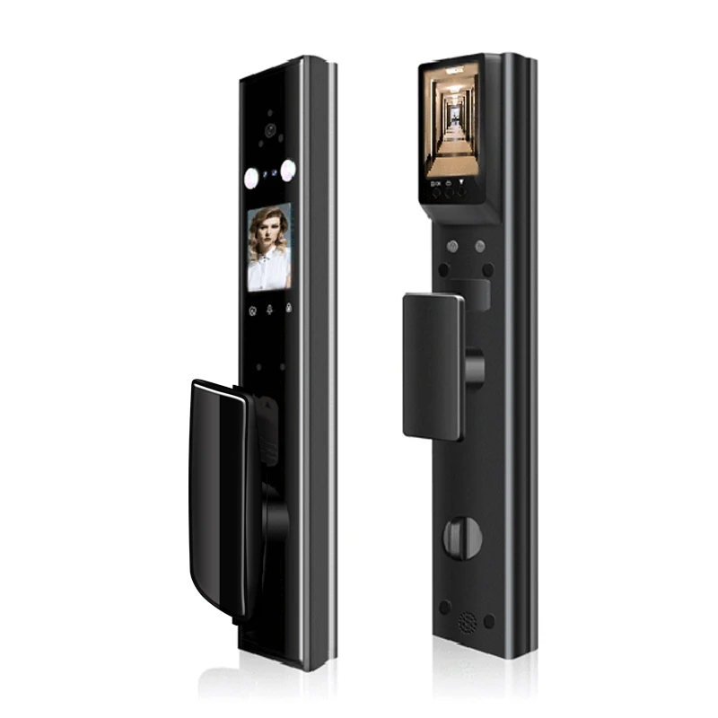 Intelligent Lock for Apartment Face and Palm Vein Recognition Smart Door Lock With Camera Cat Fingerprint Door Lock
