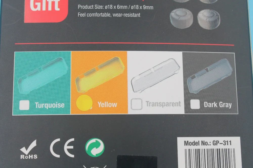 Прозрачный корпус для nyd Switch Lite, мягкая защита для кожи из ТПУ, колпачки для джойстика, ручки для NS Lite, мини консоль