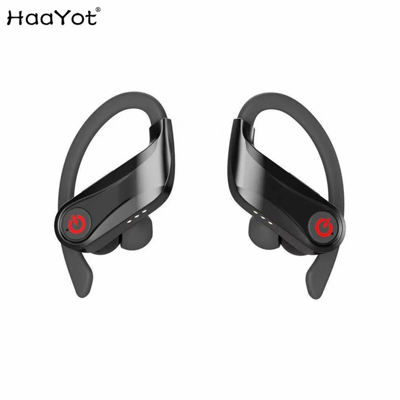 HAAYOT Спортивные Bluetooth 5 0 наушники беспроводные стерео большая мощность бас