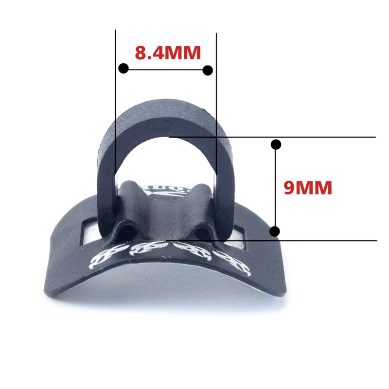 5 шт. велосипедный кабель направляющая рама сиденья трубки фиксированные зажимы C формы пряжки для горного велосипеда/шоссейного