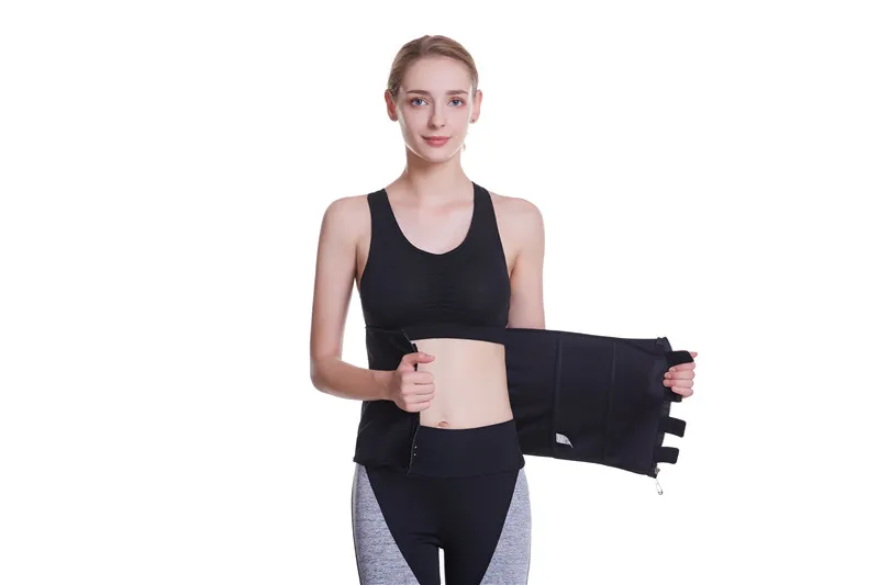 extreme tummy control shapewear CXZD Women Waist Trainer Belt Body Shaper Breathable Tummy Control Belt Underbust Corset With Zipper Slimming Girdle Shapwear strapless shapewear