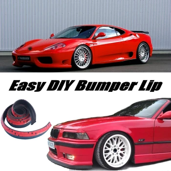 

NOVOVISU Bumper Lip Deflector Lips For Ferrari 360 Modena 1999~2005 Front Spoiler Skirt For Car Tuning / Body Kit / Strip