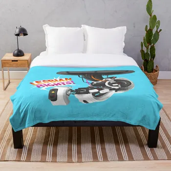 

GLaDOS Says Lesbian Rights Throw Blanket Soft Sherpa Blanket Bed Sheet Single Knee Blanket Office Nap Blanket