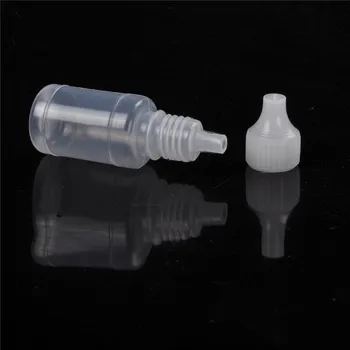 

Hot 50Pcs Empty Plastic Squeezable Dropper Bottles Eye Liquid Dropper Sample Eyes Drop Bottle