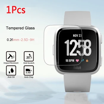 

1pcs HD Tempered Glass Screen Protector For Fitbit Versa Glass Explosion-proof Hard Protective Film Glass Smart watch Accessorie