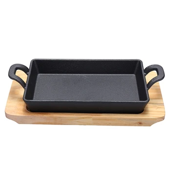 

Non-Stick Iron Plate BBQ Accessories Barbecue Frying Pan Outdoor Picnic Charcoal Barbecue Bakeware Plate