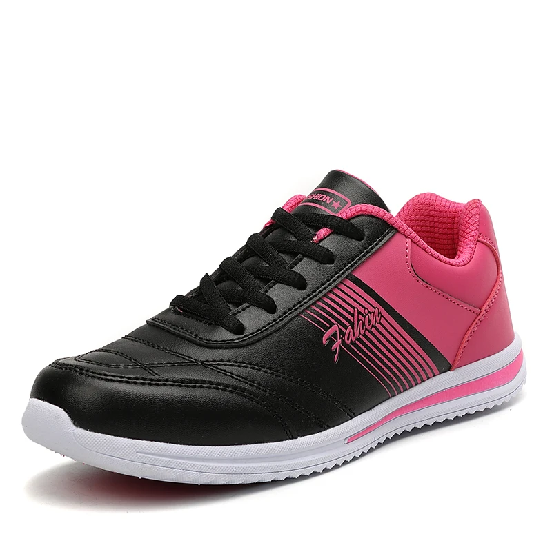 Tenis Mujer; Новинка года; Женская Удобная спортивная обувь для спортзала; женская обувь для тенниса; женские устойчивые спортивные кроссовки; кроссовки для бега - Цвет: Черный