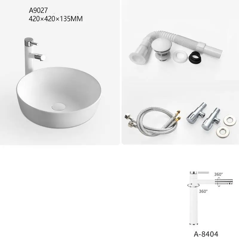 MODEL B Waschtisch Pia Para Bacia De Lavagem Umywalka Fregadero Waschbecken Vanity Wastafel Cuba Banheiro раковина для ванной Lavabo - Цвет: MODEL B