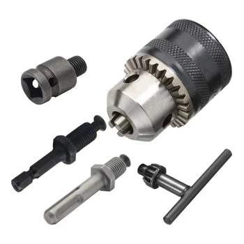 

AYHF-Drill Chucks Set 1.5-1m Drill Chuck Adapter Tool Quick Change Adapter Electric Hammer Accessories