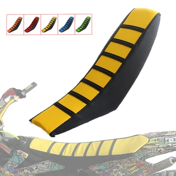 

2020 Motorcycle Striped Rubber Soft-Grip Gripper Soft Seat Cover For Kawasaki KX250 KX450 KX65 KX85 KLX KLR KXF 110 250 450 650