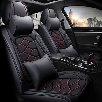

Full Coverage Eco-leather auto seats covers PU Leather Car Seat Covers for Hyundai avante solaris veloster i30 hyundai grandeur