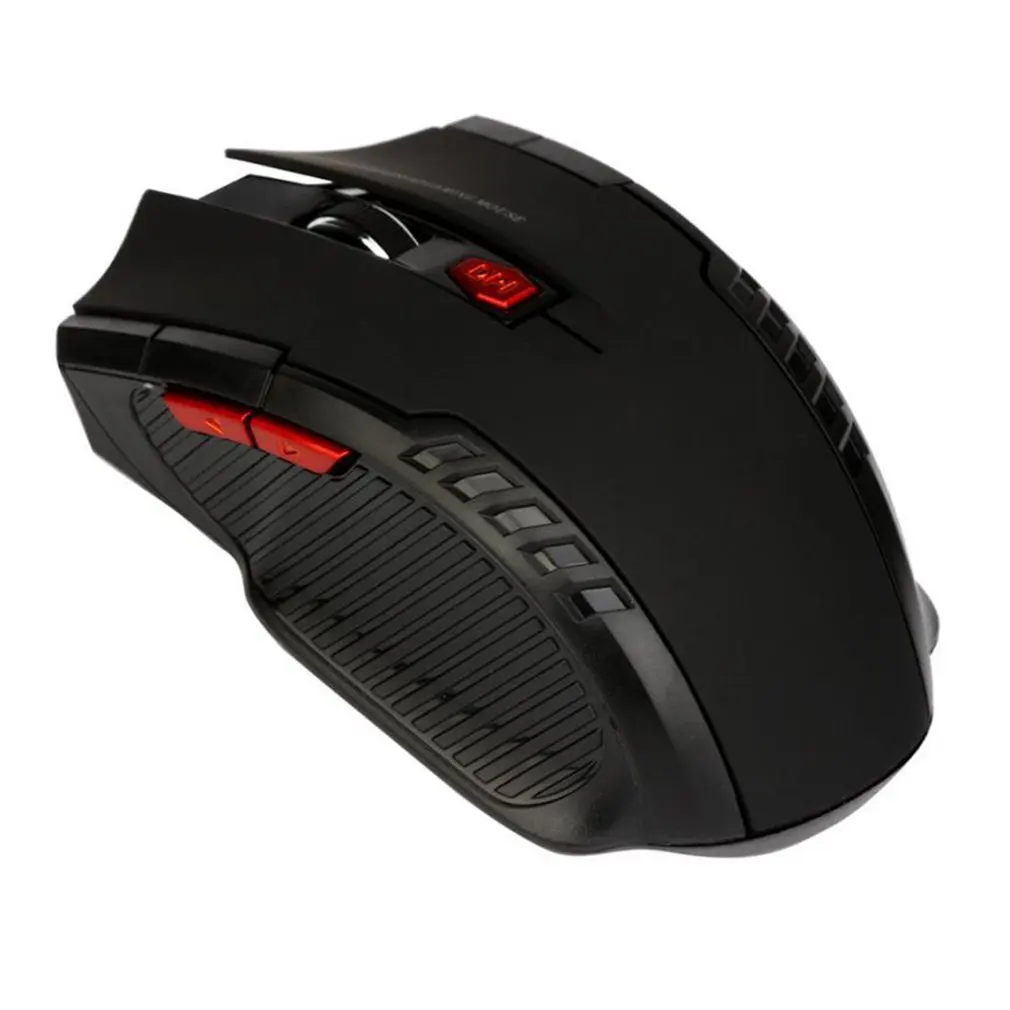 Wireless Mouse Optical Gaming 6 keys 2.4GHz Computer Mice with USB Receiver Voor Adjustable 1600DPI For Computer PC Laptop