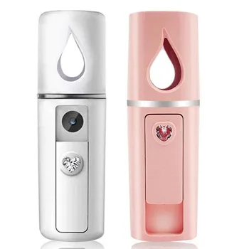 

usb Charging Nano Mist Spray Moisturizing Instrument Portable Handle Atomization Mister Device Beauty Skin Care Tool