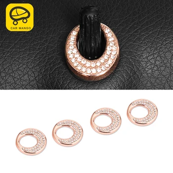 

CarManGo for Mercedes Benz CLA GLA A Class W176 Auto Car Rhinestone Door Lock Sticks Circle Frame Trim Cover Sticker Accessory