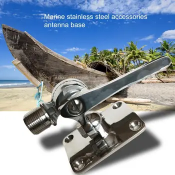 

New Marine Hardware Accessories Antenna Mount Marine Stainless Steel Antenna Mount Multi-angle Adjustable