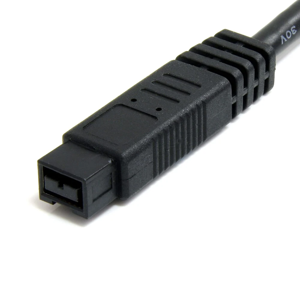Hdthings FireWire кабель 9 pin to 6 IEEE1394 DV свинцовый провод 0 3 м 1 фут Ulra короткий|cable pin|firewire 8006 |