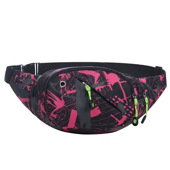 

Waist Bag Nylon Fanny Pack for Men Women Unisex Camouflage Multi Pocket Waist Belt Bag Phone Pack Purse Man Pouch drop shipping