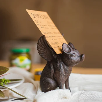 

Tiefei Pig Octopus Decorative Ornament Desk Card Display Stand Desk Card Personality Mobile Phone Stand