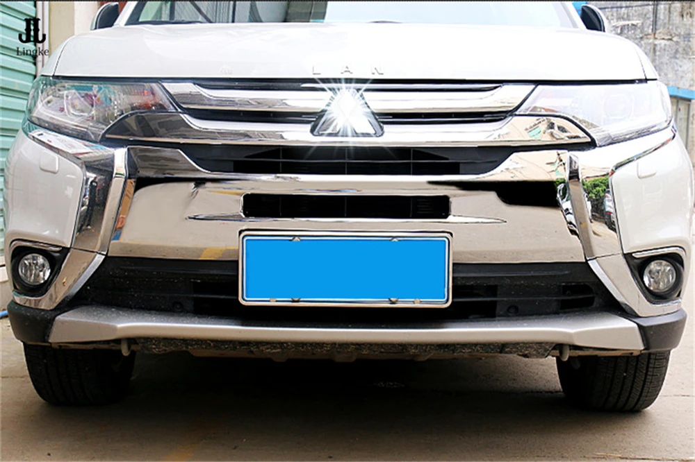 Grille De Pare-choc Avant Chrome Pour Mitsubishi Outlander Sport ASX Rvr - Neuve