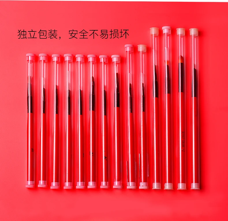 14 натуральный Детокс jia bi Line Рисование ручка для начинающих светильник для лечения окрашенные diao hua bi градиент прошитый узор hua bi кисть Se