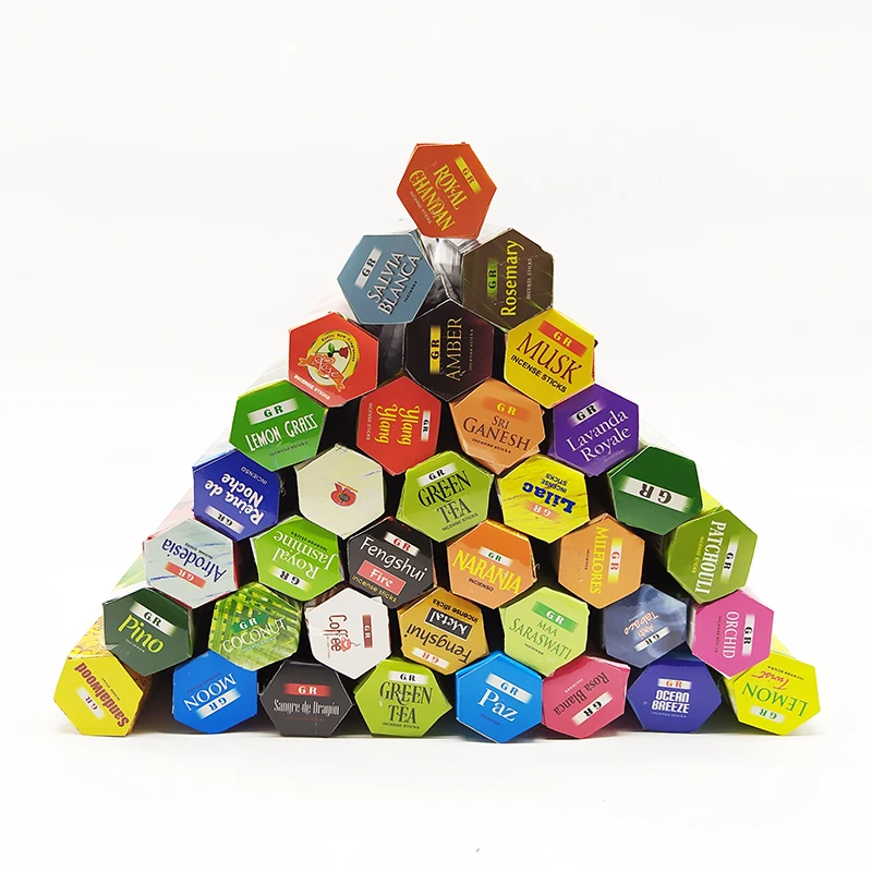 Одна маленькая коробка индийский белый шалфей аромапалочки санддерево ручной