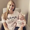 Camisetas a juego para mamá y yo, ropa para madre e hija, regalo para nuevo bebé ► Foto 1/6