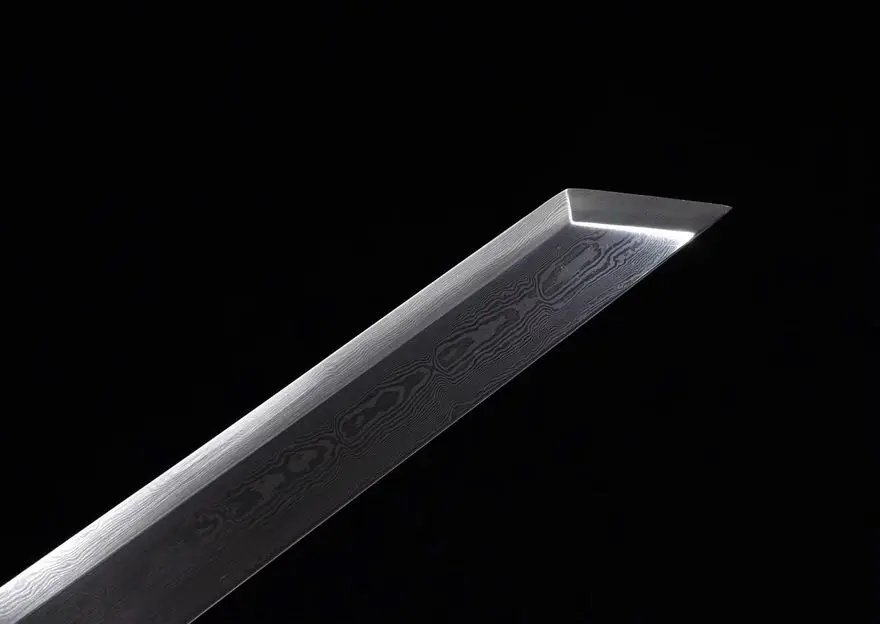 High Quality Chinese Wushu Sword Sharp Vein Steel Kung Fu Sword Full Tang Jian