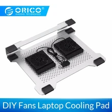 ORICO NA15 алюминиевый радиатор Cracket охлаждающая подставка со съемными вентиляторами для Mac notebook менее 15"