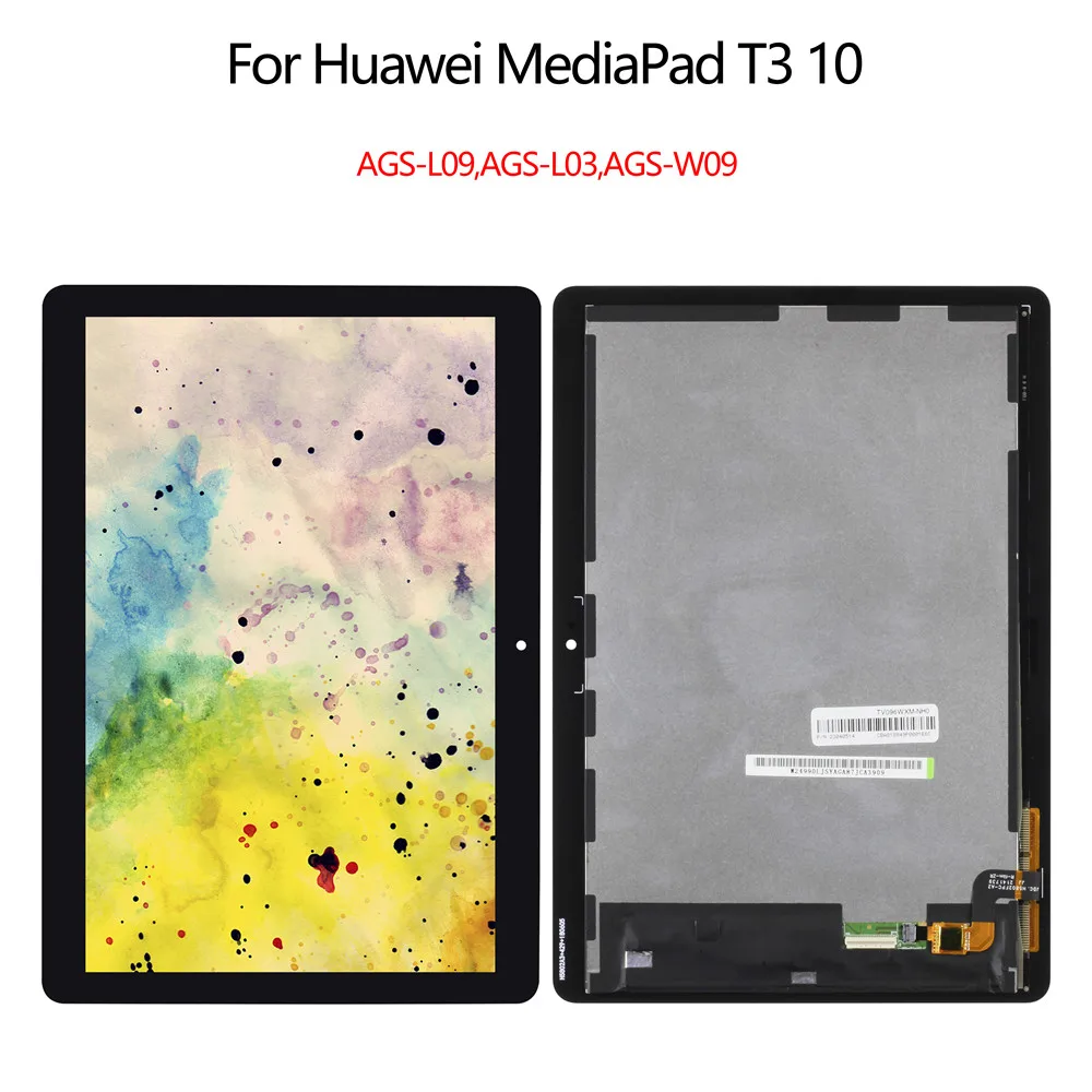 9 6 дюйма для Huawei MediaPad T3 10 AGS-L09 AGS-L03 детали ЖК-экрана и сенсорного экрана |