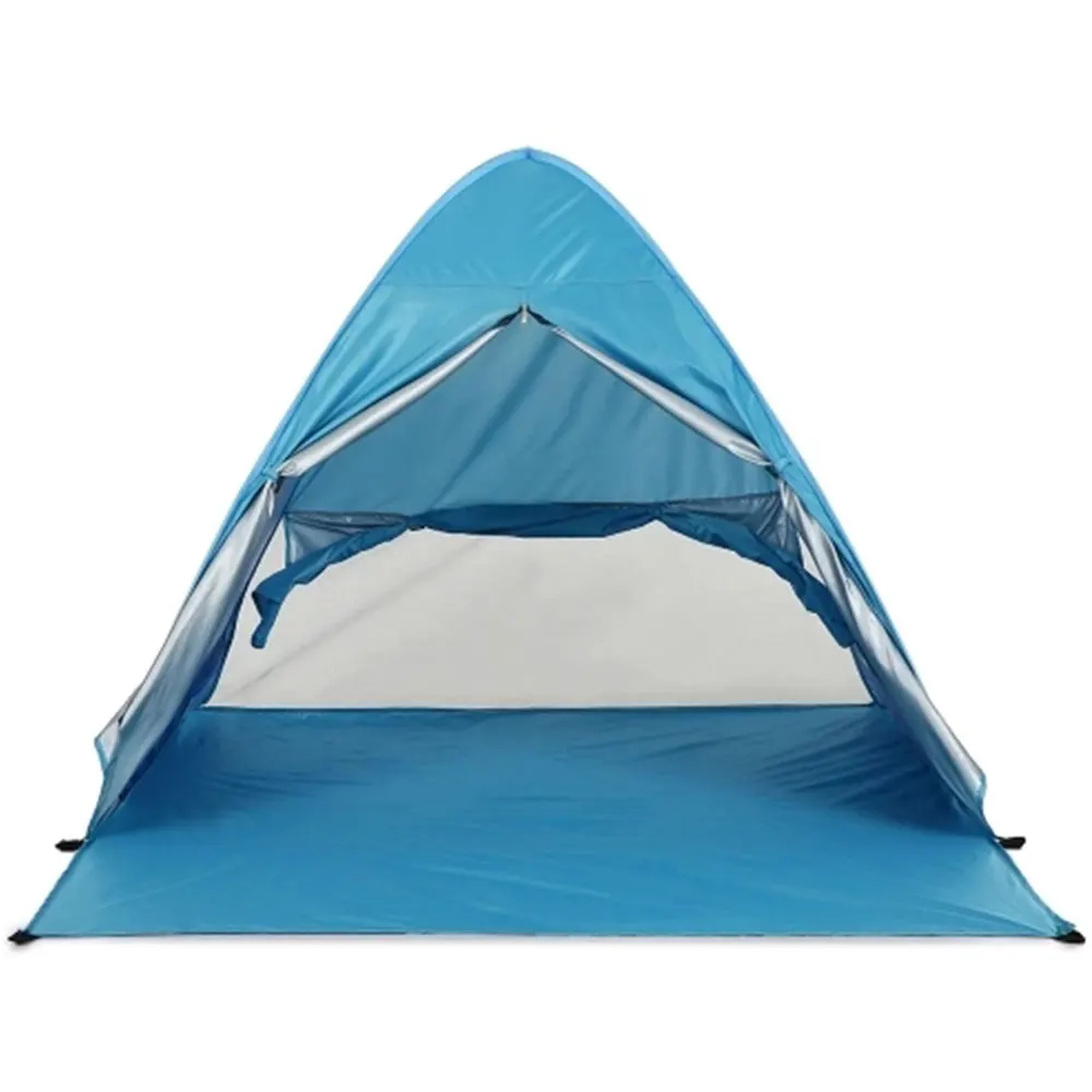 Durable Blue 2 Persons Travel Camping Pyramid Tent Camping Tent Hiking Hunting Folding Tent Outdoors Mosquito Net Hanging Bed